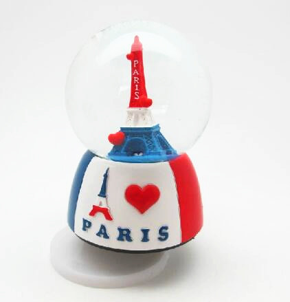 France effel tower snowglobes souvenirs gift
