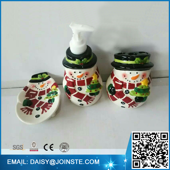 Bathroom Accessories Set 3 Pieces Bathroom Soap Dispenser, Bathroom Tumbler, Soap Dish Accessories and Toothbrush Holder