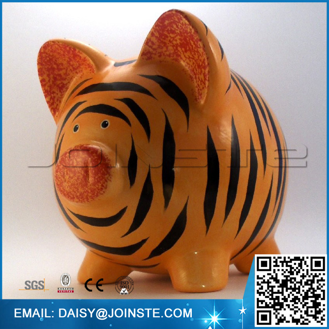 tiger piggy bank,ceramic pig banks,tiger coin bank