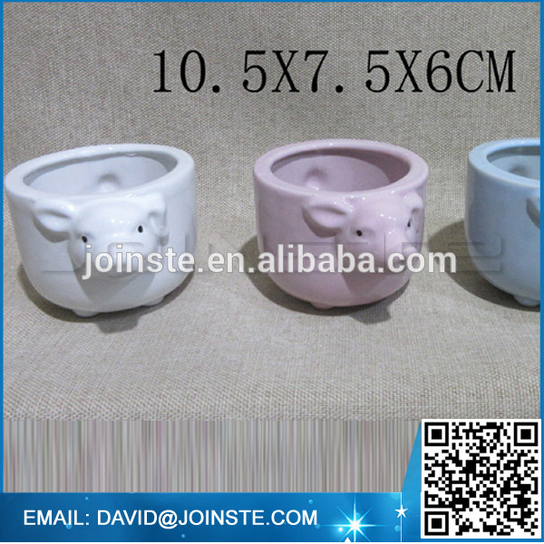 Ceramic 2 inch flower pots