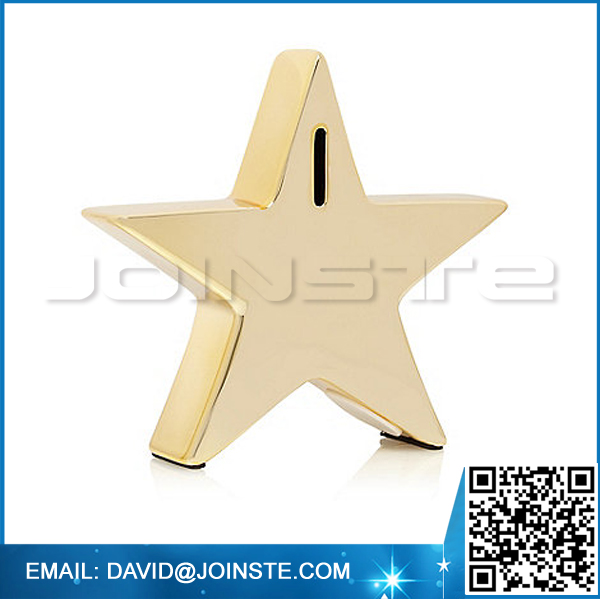 Ceramic star shape money box