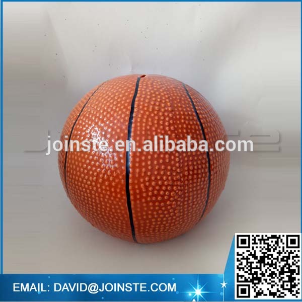 Ceramic basketball shape money box