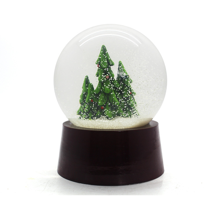 Christmas snow globe,snow globe tree,water globe christmas