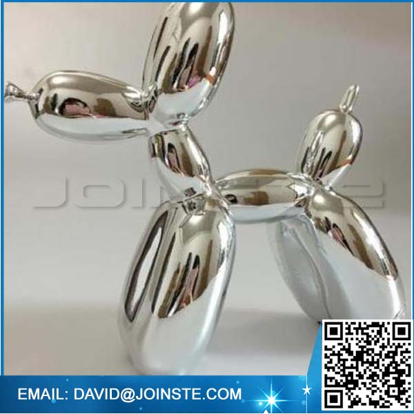 Resin balloon dog figurine