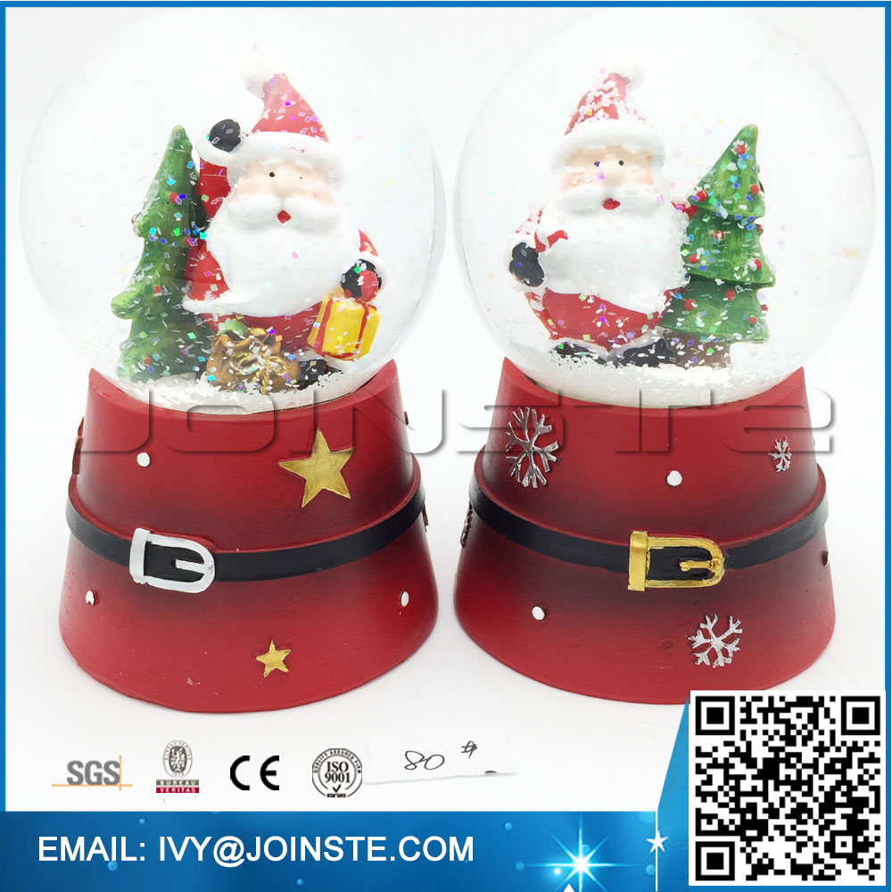 2015 new design Christmas mini snow globes wholesales