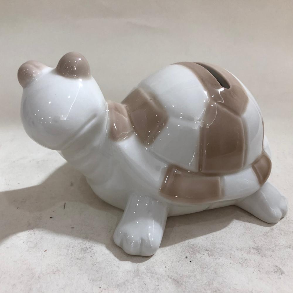 Nonobjective Tortoise shaped coin bank,Ceramic Tortoise Money Box,Tortoise piggy banks,custom ceramic piggy banks