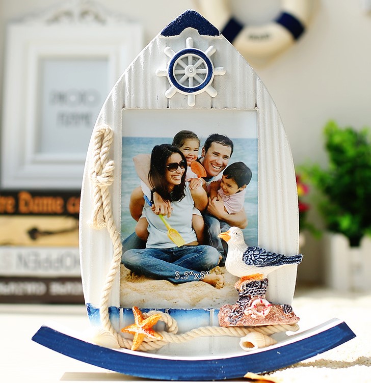 Custom creative european style bed frame resin photo frame