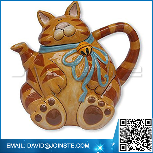 Ceramic Cat ShapeTeapot Great Gift For Family