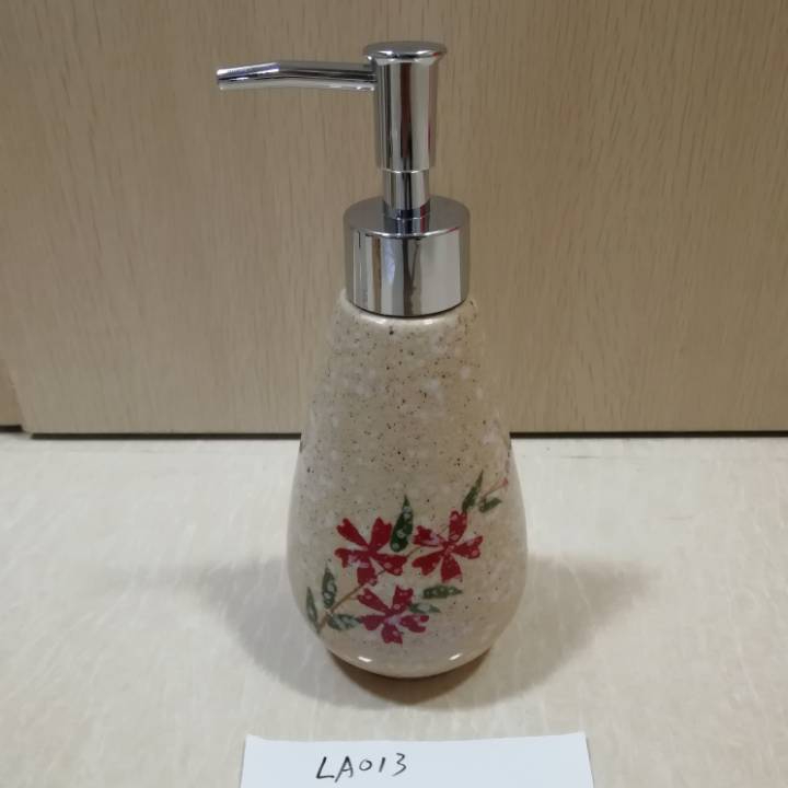 Home & garden ceramic bathroom accessory set, liquid Dispenser for wedding gift