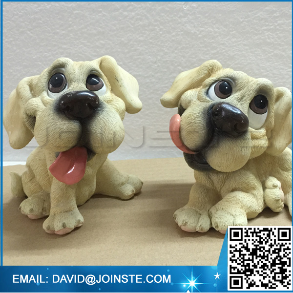 Lovely dog figure for home decoration