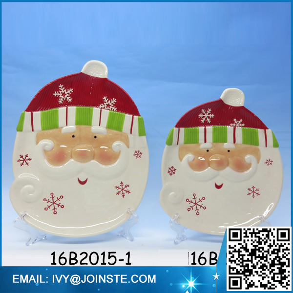 Dinner plates , wholesale ceramic dinner plates Christmas party plates