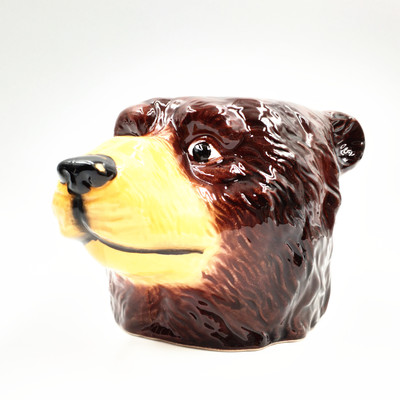 Custom 3D Black Bear Mug,Black Bear Coffee Cups,Ceramic Black Bear Mugs