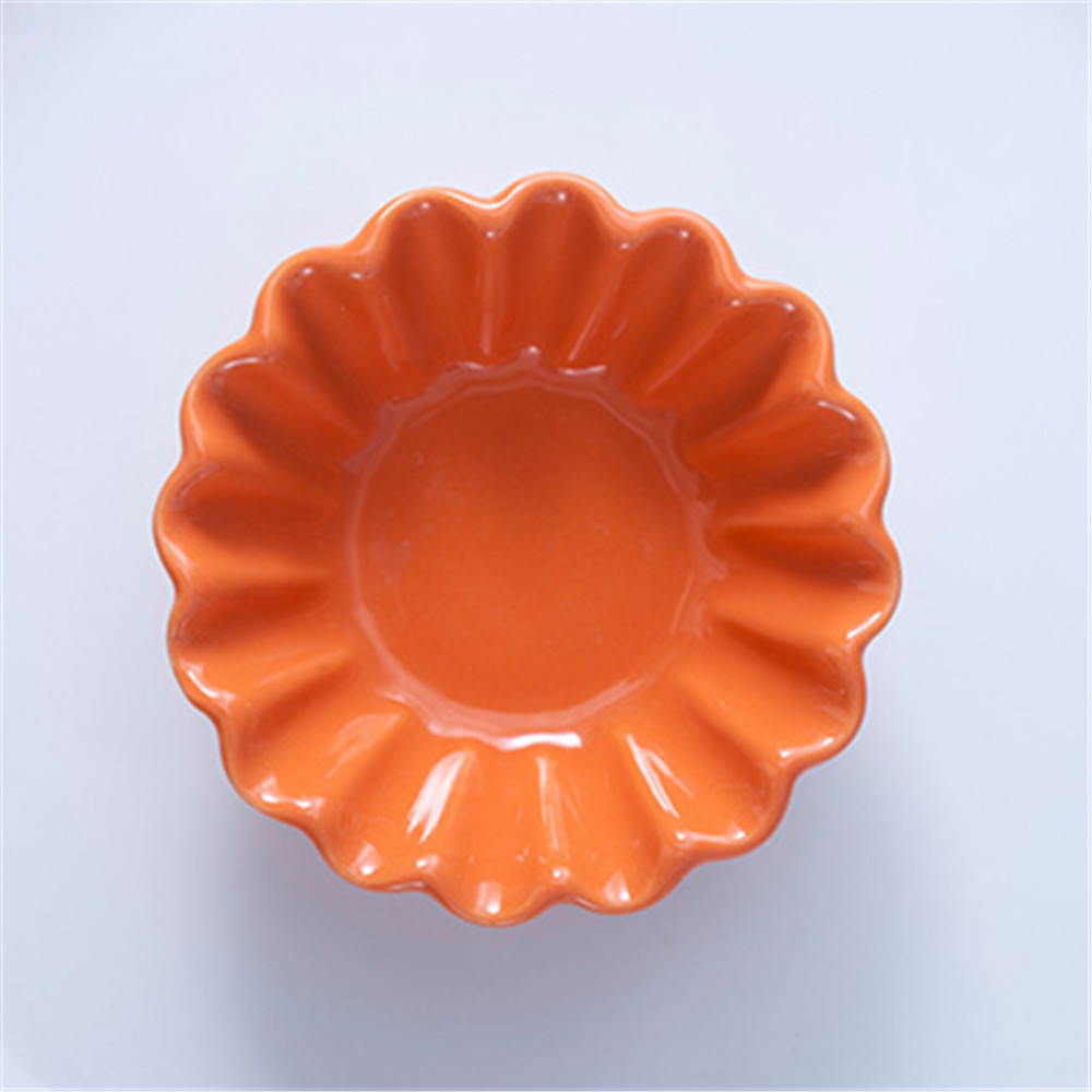 Ceramic mini cake mold baking mold pudding bowl Dish/Dipping Bowls,