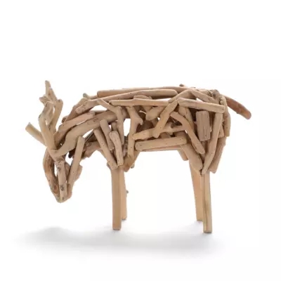 Artificial driftwood art, driftwood deer crafts,wood deer crafts