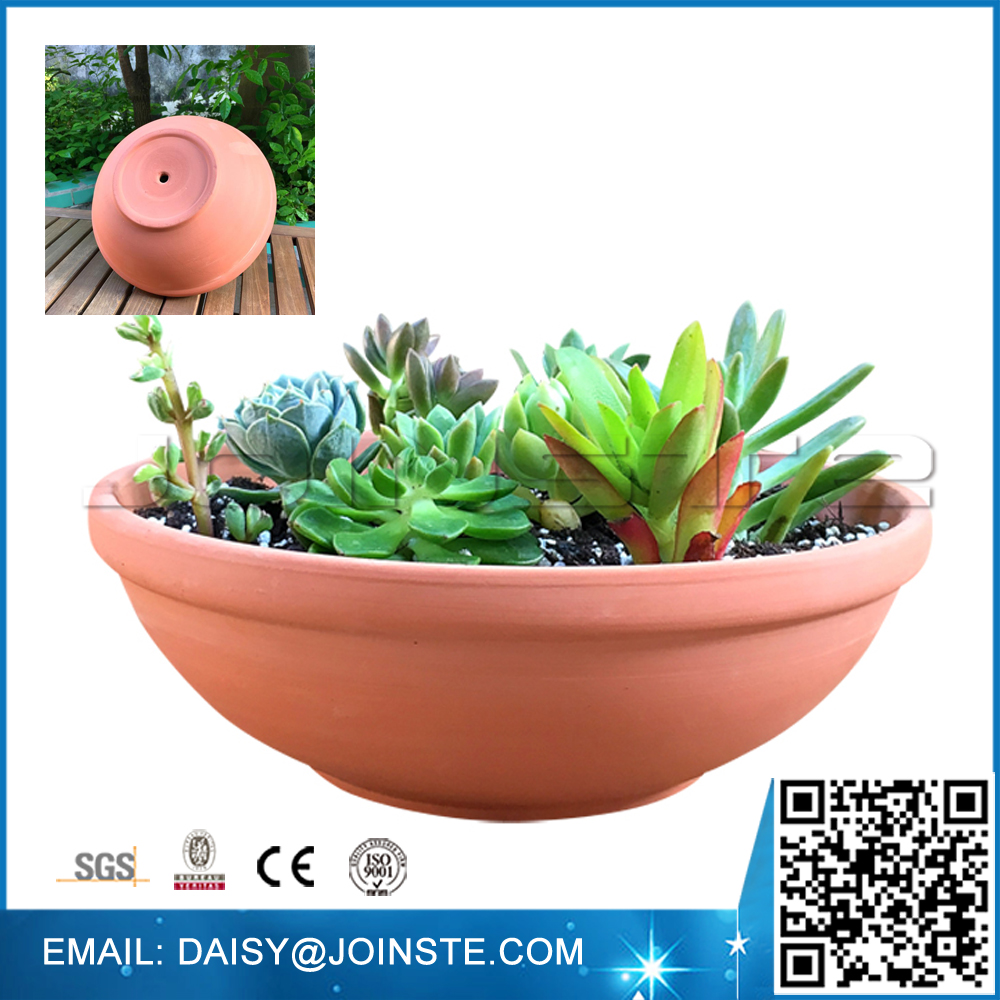 2.5 terracotta pots,large bowl planters,french terracotta pot