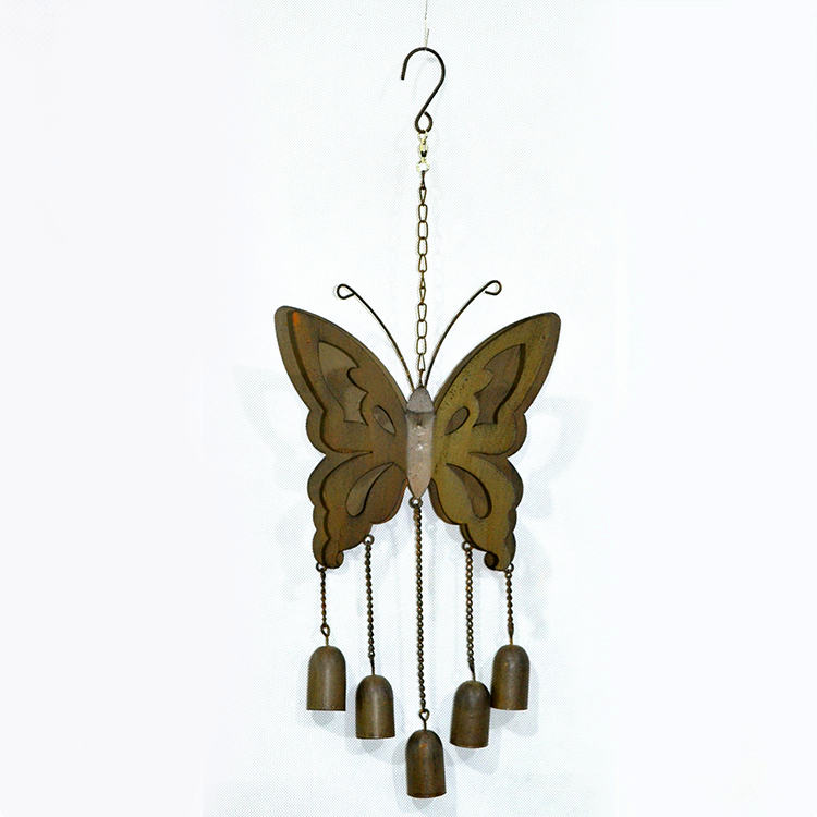 Antique Hanging Butterfly Wind Chime Indoor Outdoor Decoration