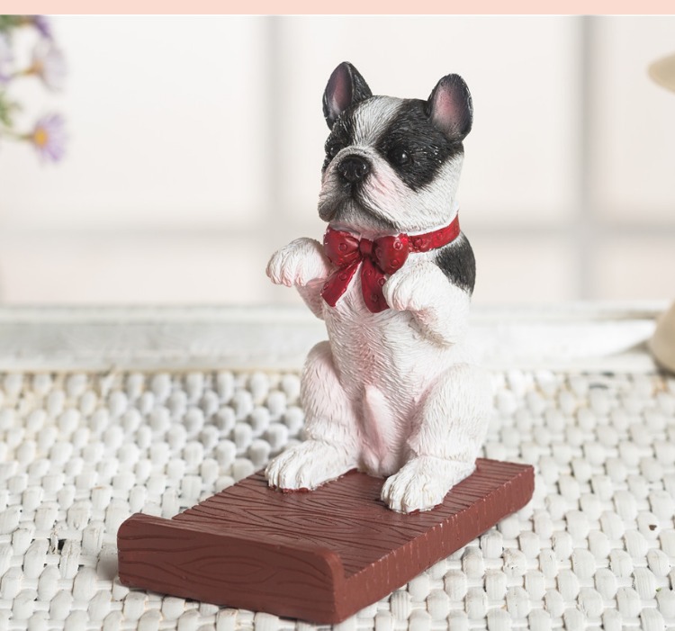 dog mobile phone holder, French bulldog phone holder,Custom phone holder