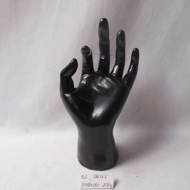 Model hand model of black hand resin decoration mannequin hand