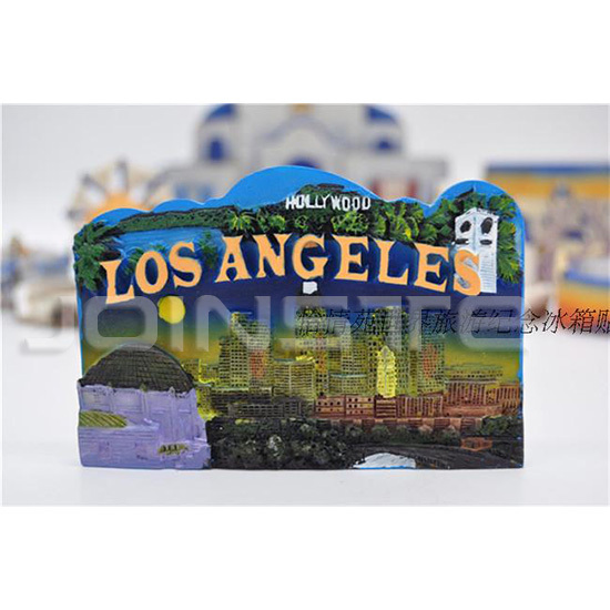 fridge magnet city over the world