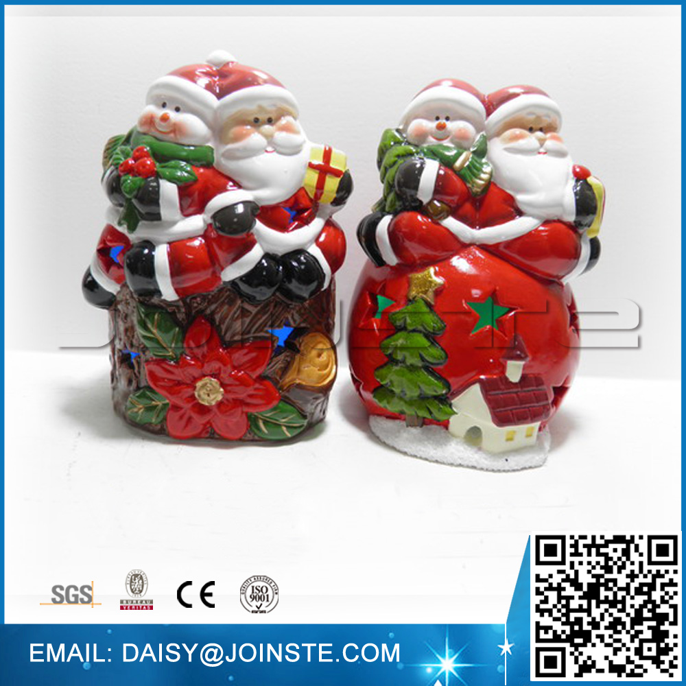 fiber optic christmas santa claus