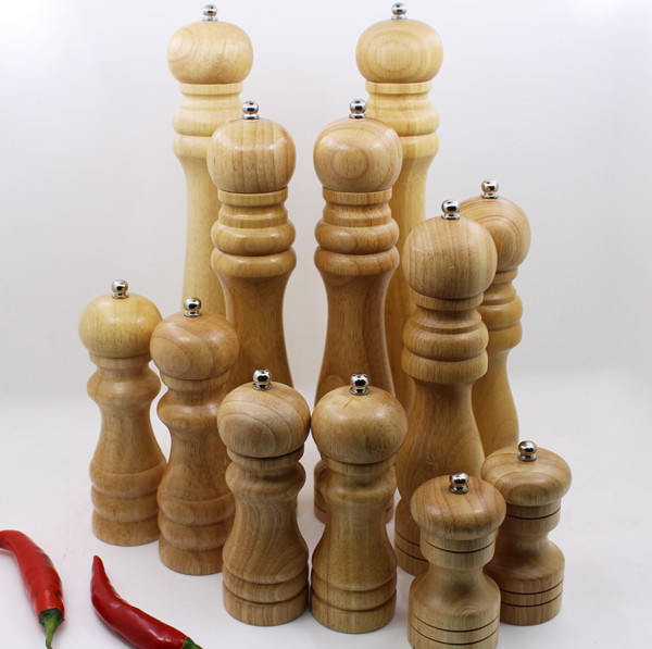 Bamboo salt and pepper mill Grinder set