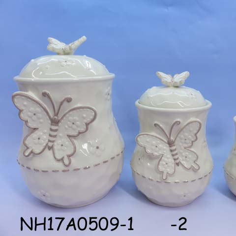 Novelty cookie jar ceramic cupcake cookie jar