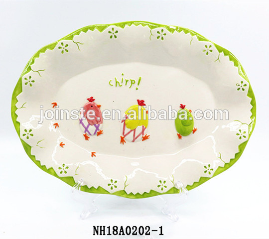 Easter Egg Candy Multipurpose oval Dishes Serving Dishes