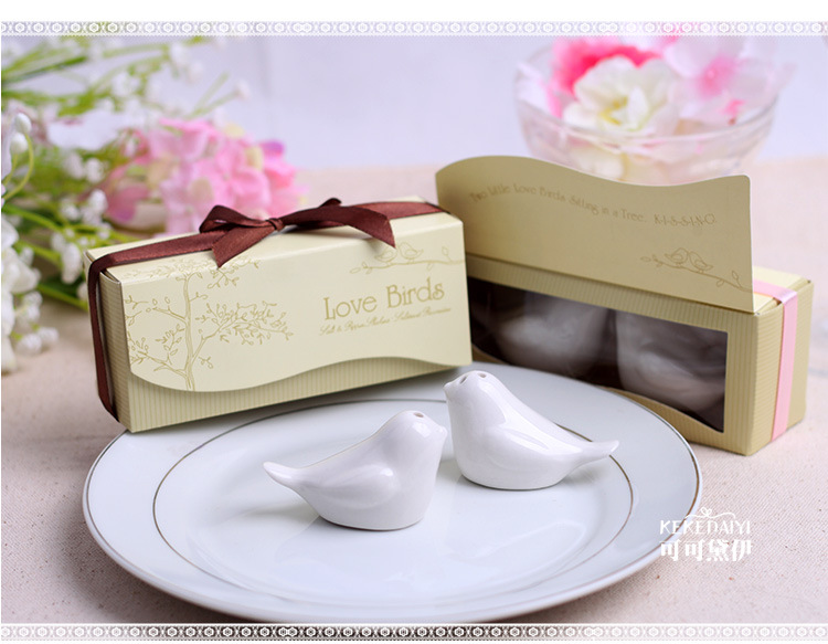 Love bird salt and pepper shaker(Customized any shape you want)