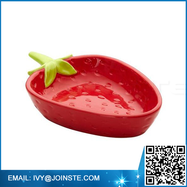 Soap dish , strawberry soap dish ceramic soap dish wholesale