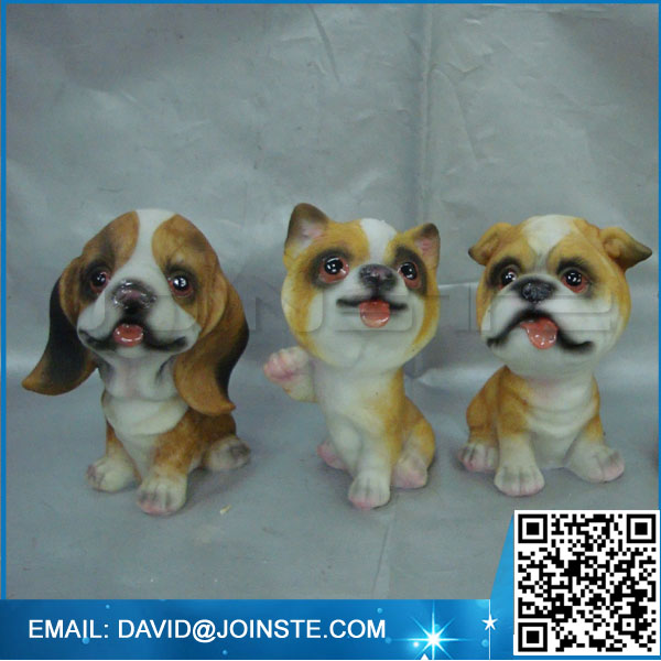 Animal Decorative Garden Resin Dog