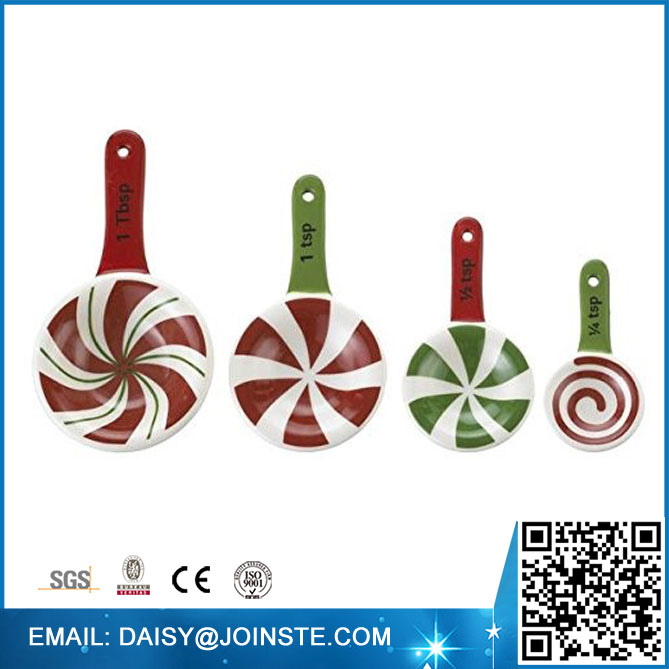 Lollipop Measuring Spoon, custom ceramic measuring spoon,unique measuring spoons