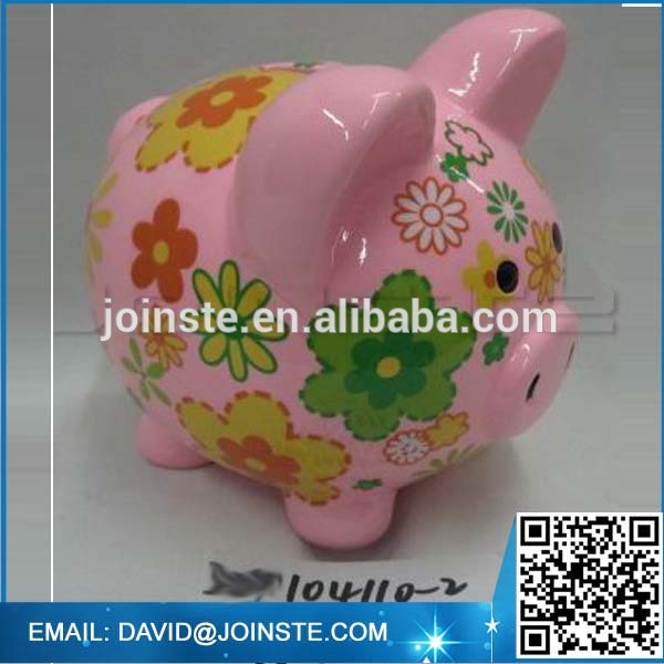 Ceramic lovely piggy money box