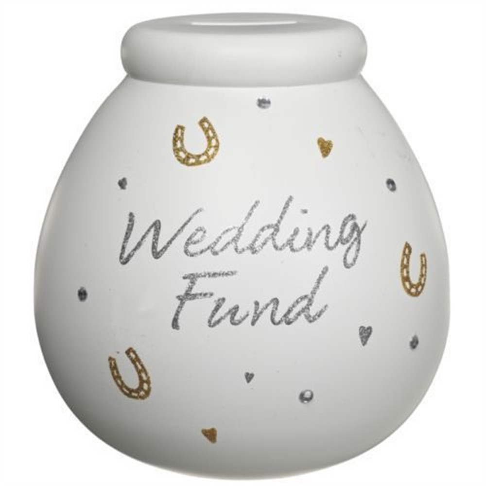 White round piggy bank ceramic  wedding piggy  bank large piggy bank