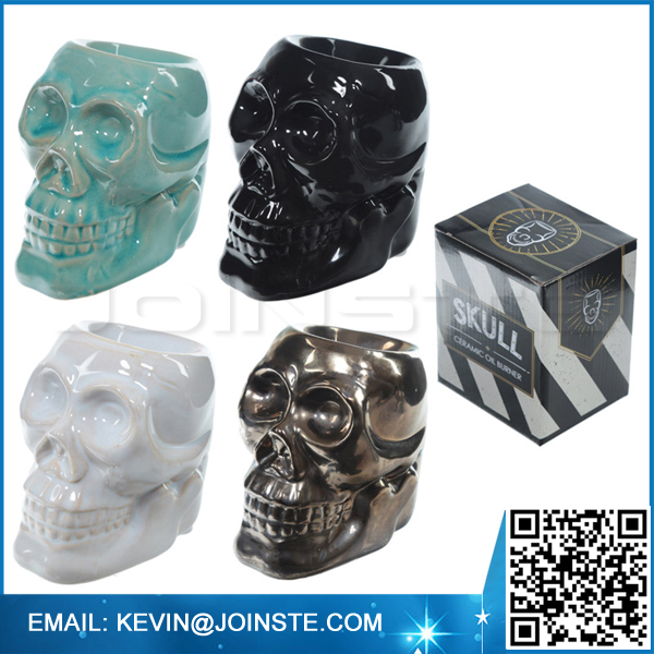 Wholesale halloween skull with led inside