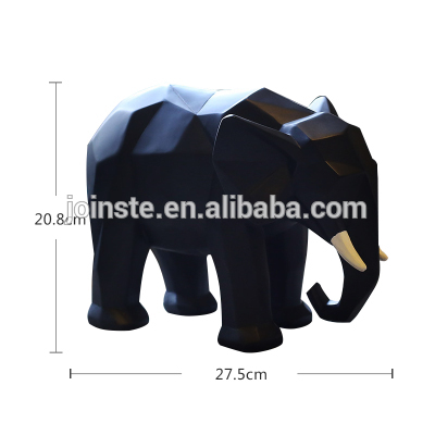 Geometric elephant decoration,resin elephant statue,polyresin elephant decoration