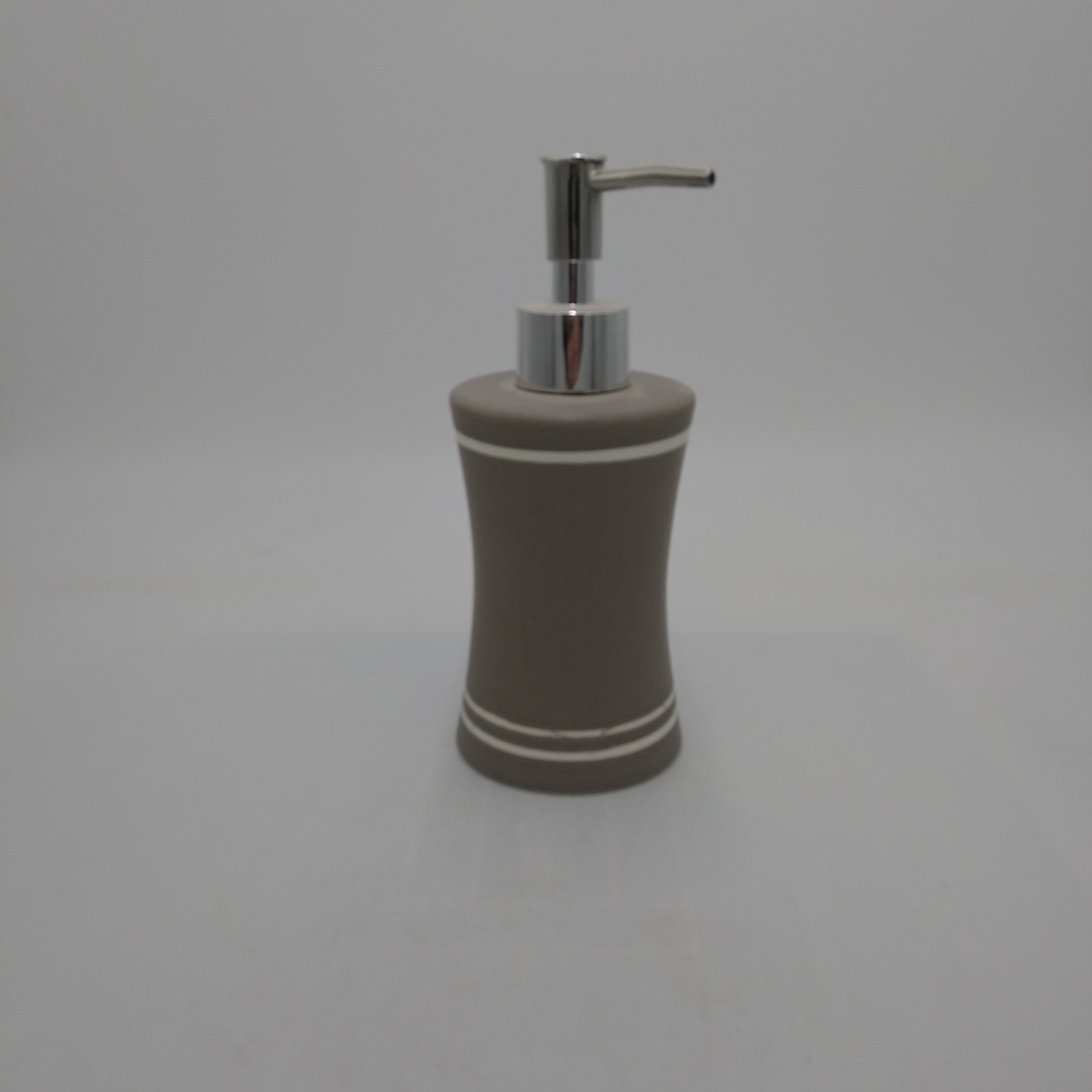 Ceramic Emulsion Bottle, Lotion Soap Dispenser Pump – Red