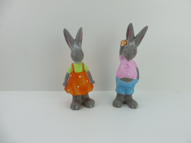 Resin Easter bunny