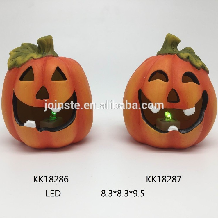 Factory wholesale pumpkin lampion and LED light lantern halloween
