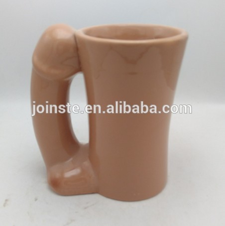 Funny penis ceramic coffee mug