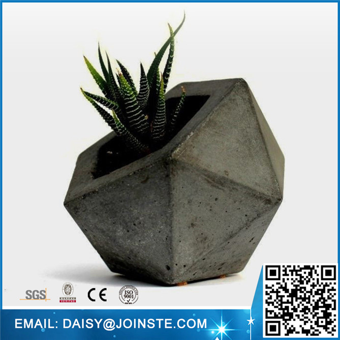 Aloe clay pot, Geomatrical Clay flower pot