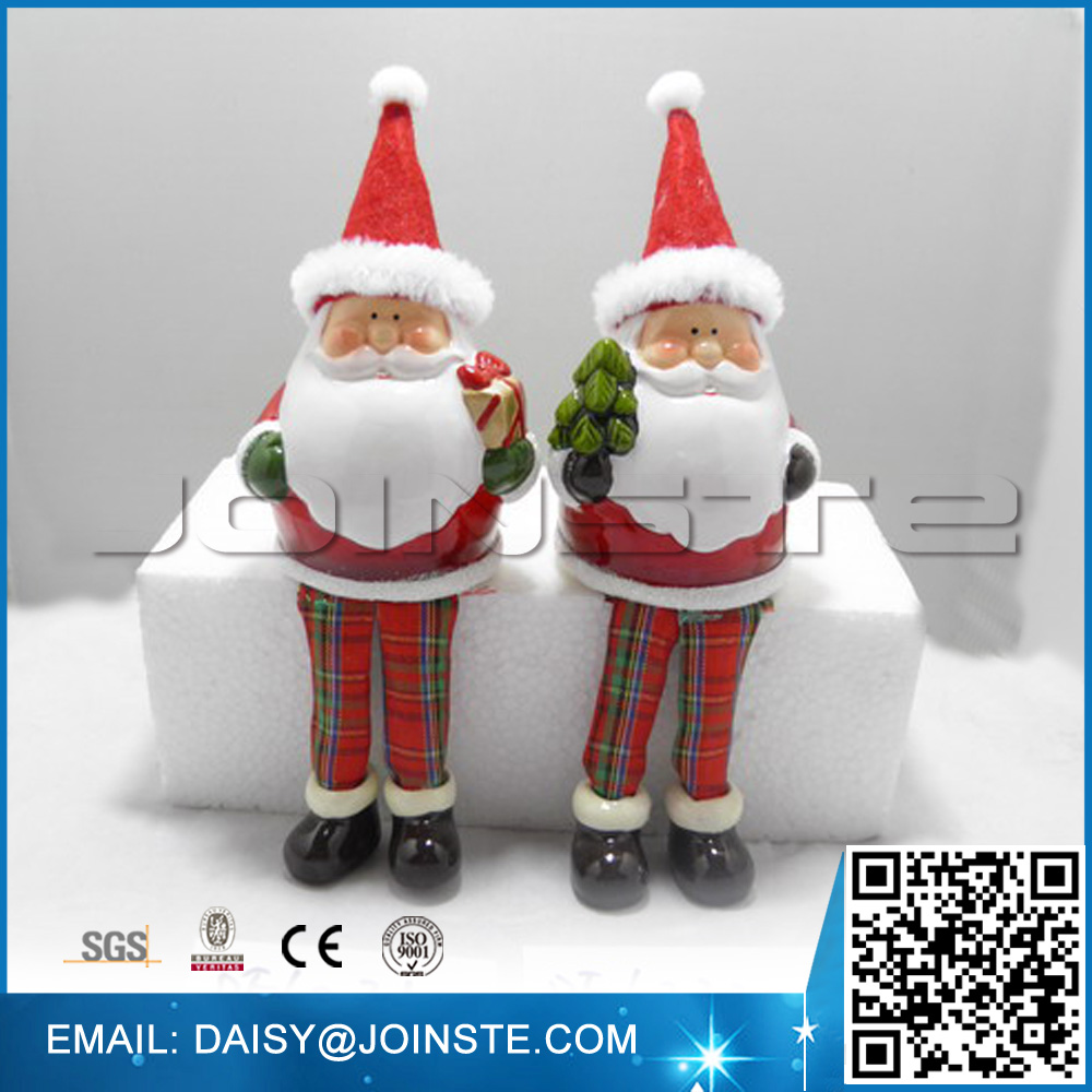 Santa Claus doll indoor ornaments for Christmas