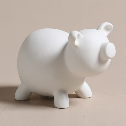 Ceramic Pig Shaped money boxes,Ceramic Piggy Bank,ceramic coin banks