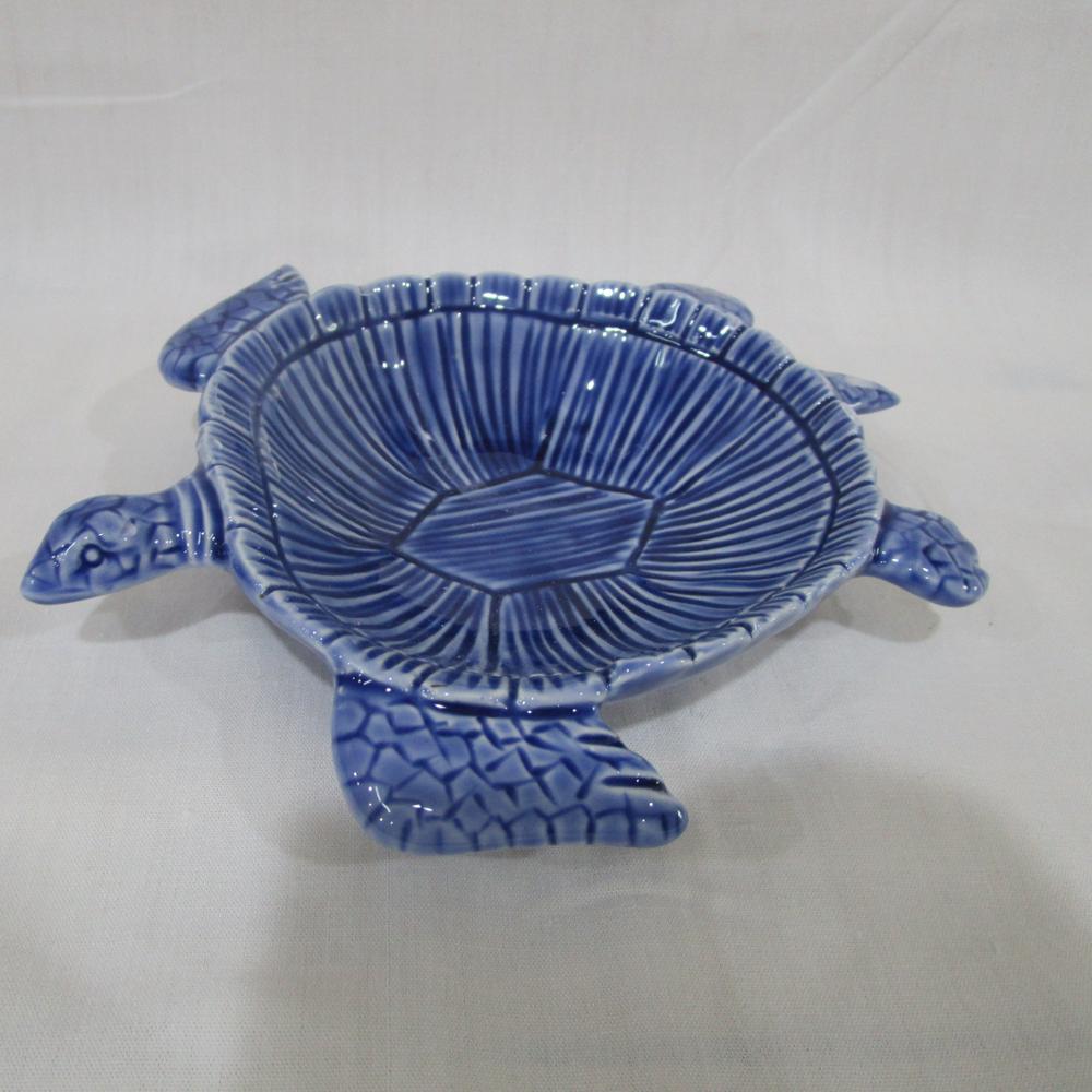 Ceramic Decorative Bowls Adorable 2 Piece Ceramic Sea Turtle Bowl Set 8 X 2.5 X 6.75 Inches White