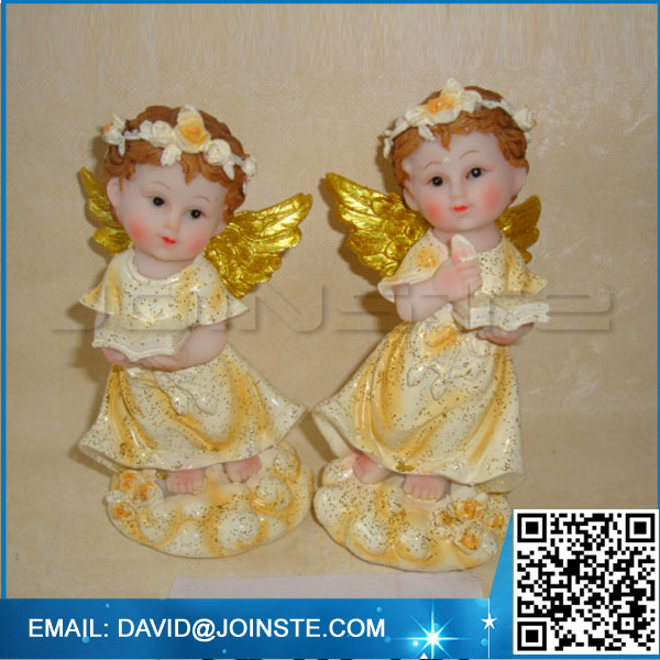 Lucky resin figurines Christmas fairy