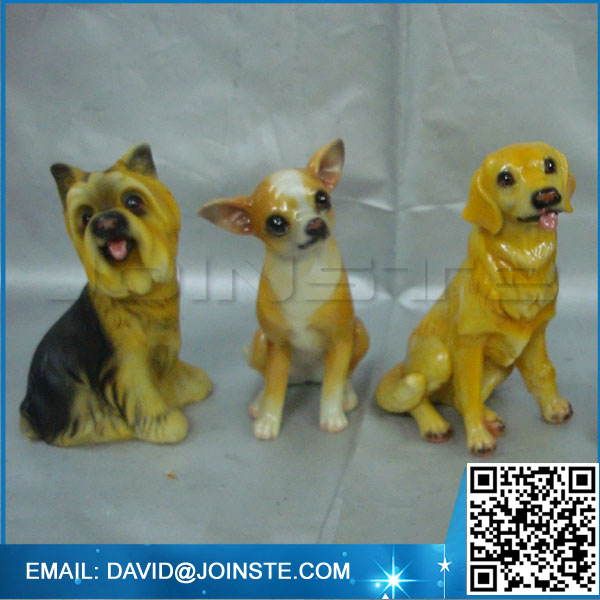 Resin animal Bobble Heads dog