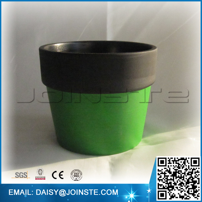 Green ceramic blackboard ceramic pot