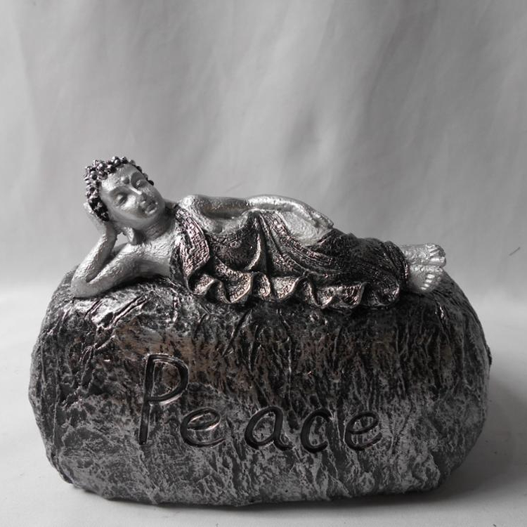 Reclining Resin Buddha Design Art Fine Buddha Statue Decor