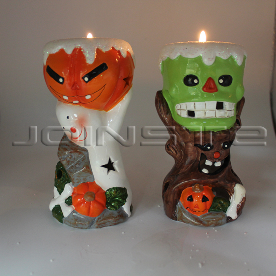 halloween decoration pumpkin candle holder pumpkin