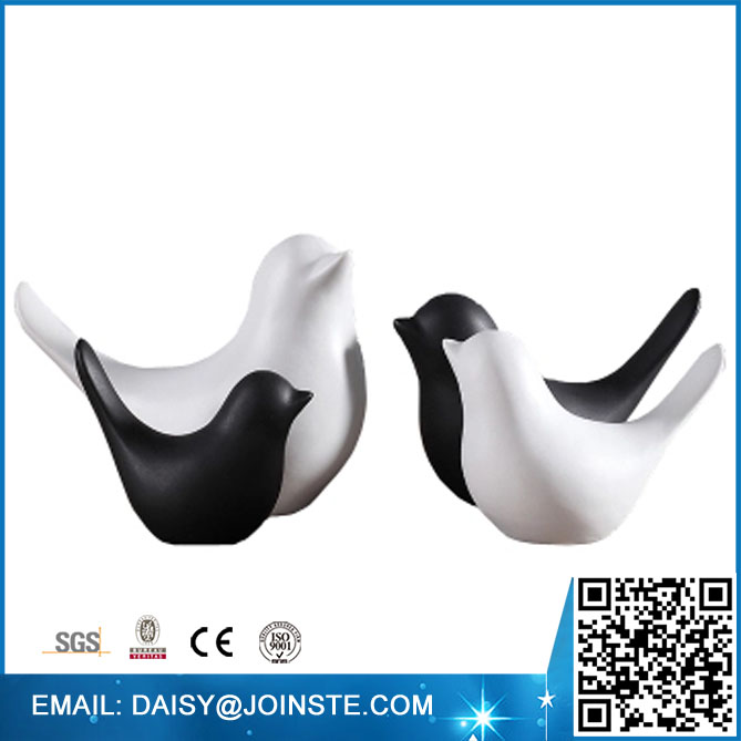 white ceramic bird figurines,white ceramic love birds,craft decorative ceramic bird