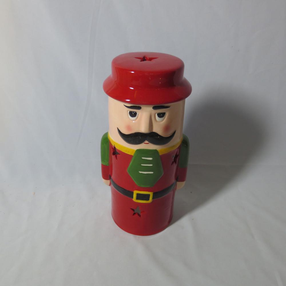Ceramic Nutcracker Soldiers Tealight holder Candle Holder, Custom accept